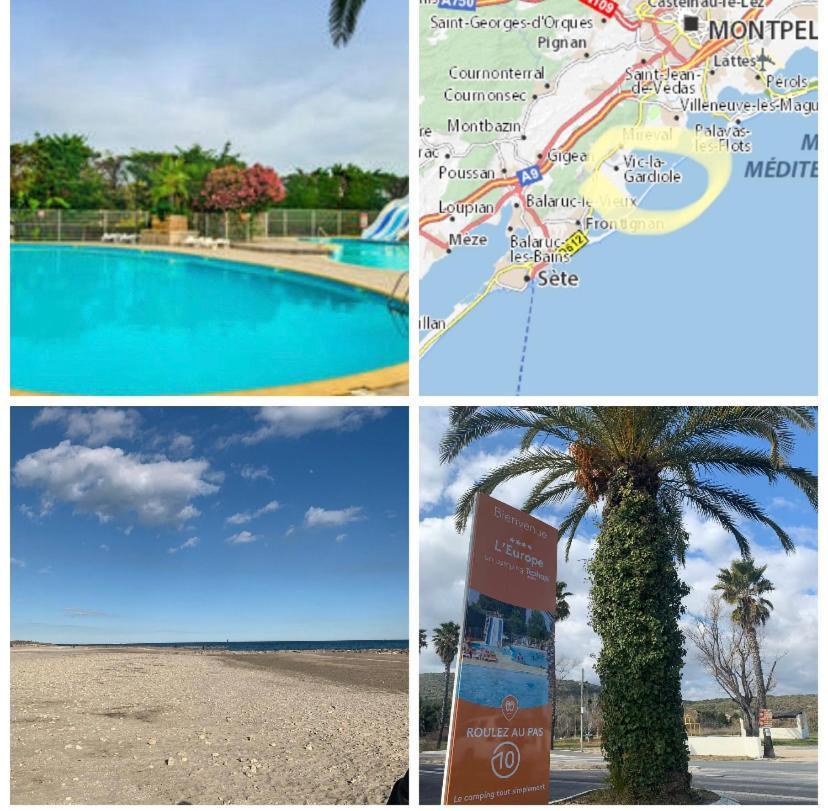 Camping L'Europe Hotell Vic-la-Gardiole Eksteriør bilde